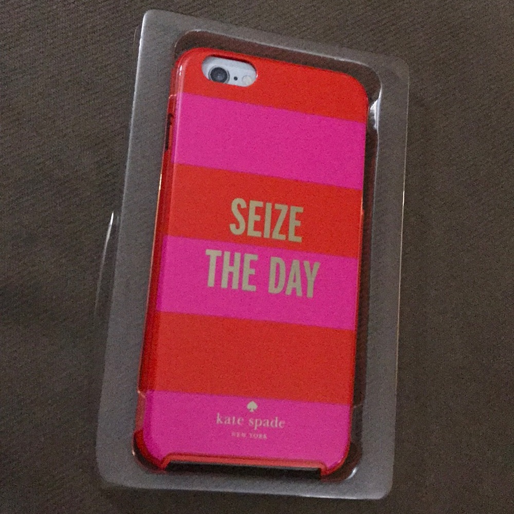 “seize the day” kate spade iphone 6+ case!